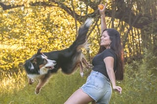 Es argentina y representará al país en el mundial de “dog dancing” junto a su perro Balto