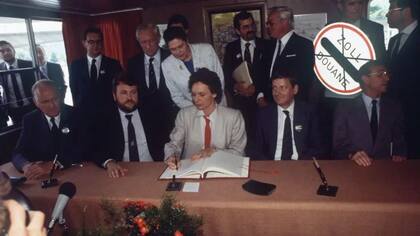 Firmado en 1985, el tratado de Schengen abrió las puertas a la libre circulación de ciudadanos en la Unión Europea