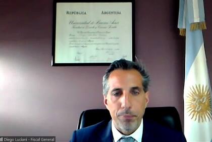 El fiscal federal Diego Luciani fue el acusador en el juicio contra Romina Picolotti