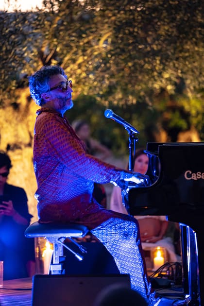 Fito Páez dio un concierto en la fiesta