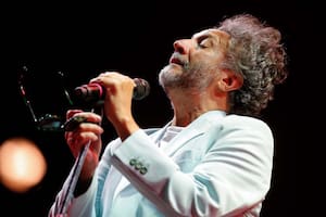 Fito Páez, entusiasmado y agradecido, debutó en Cosquín Folklore