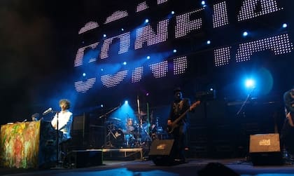 Fito Páez en el Luna Park, presentando su nuevo disco, Confía.