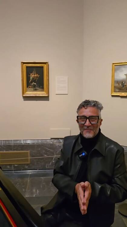 Fito Páez, guía en el Museo del Prado