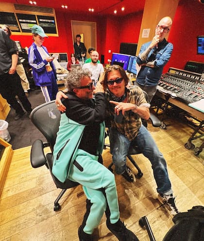 Fito Páez y Johnny Depp