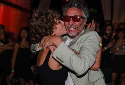 Fito Páez y su novia, Eugenia Kolodziej