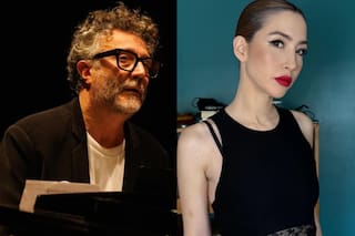 Así llegaron Sofía Gala y Fito Páez juntos a Rosario: ¿hay amor?