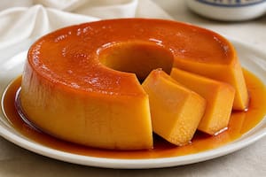 Flan de yemas o tocino del cielo