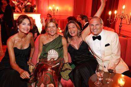 Flavia Martini, Lila Feldman, Fernanda Martínez Castro y Javier.