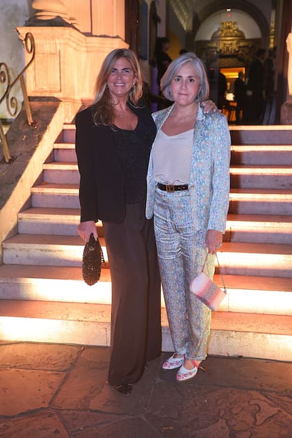 Flavia Olivieri y su amiga Lola Lanusse
