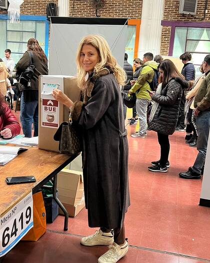 Flavia Palmiero dedicó un mensaje a sus seguidores