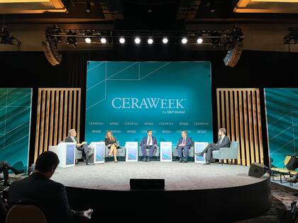 Flavia Royón, secretaria de Energía, en la CERAWeek by S&P Global