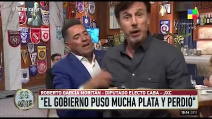 Flavio Azzaro y Roberto García Moritán protagonizaron un duro enfrentamiento en Polémica en el Bar