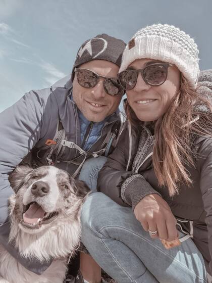 Flavio, Belén y Gringo, una familia multiespecie.