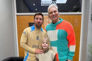 El hijo de Flavio Mendoza conoció a Messi: el video que emocionó a todos