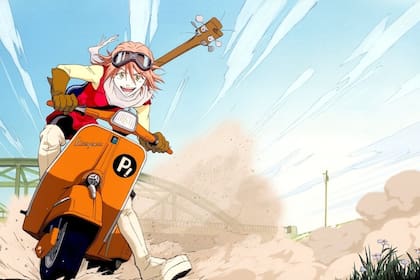 FLCL, la mítica miniserie de GAINAX es una de las recomendaciones que figuran en el blog de Emma Decody