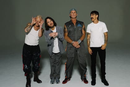 Flea, John Frusciante, Chad Smith y Anthony Kiedis