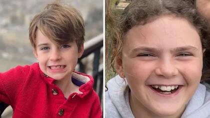 Fletcher Merkel (a la izquierda), de 8 años, y Harper Moyski (a la derecha), de 10, fallecieron en el ataque.