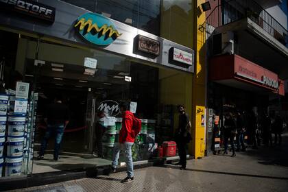 Flexibilización de la cuarentena enCiudad de Buenos Aires en la Estación Chacarita