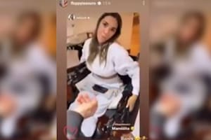 Floppy Tesouro sufrió una lesión mientras grababa el próximo reality de Telefe, The Challenge