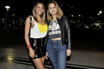 Floppy Tesouro y Silvina Luna, radiantes para los flashes