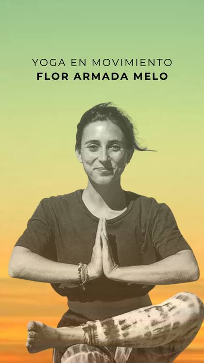 Flor Armada Melo será la encargada del bloque de Yoga en movimiento