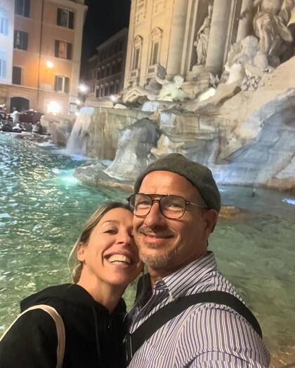 Flor Bertotti hizo un posteo en Instagram por el cumpleaños de Federico Amador con varias fotos de ellos juntos (Foto: Instagram @florbertottiok)