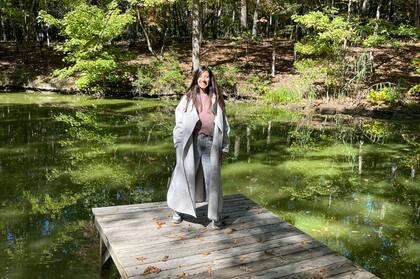 Flor buscaba la posibilidad de llevar adelante una vida abrazados por la naturaleza, lejos de las luces de Miami.