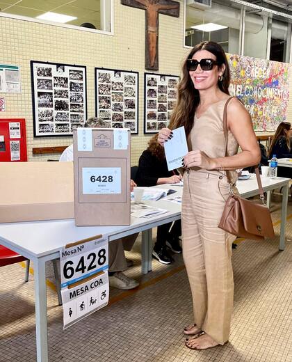 Flor de la V expresó su esperanza en estas elecciones