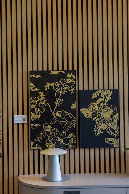 'Flor de Oro' por la artista argentina Lucía Spotorno.