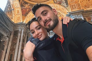 A Roma con Amor: las románticas vacaciones de Nico Occhiato y Flor Jazmín en Italia