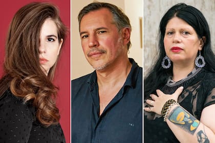 Flor Monfort, Martín Oesterheld y Dolores Reyes