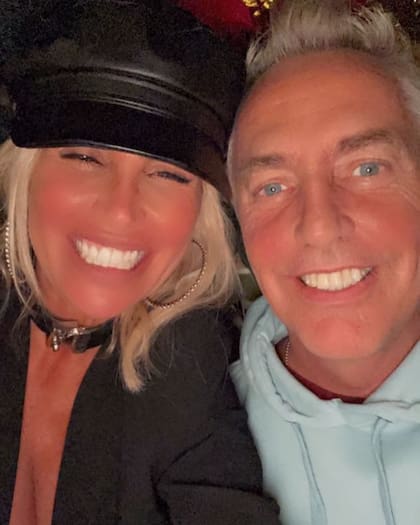 Flor Peña y Marley estuvieron juntos en Por el mundo