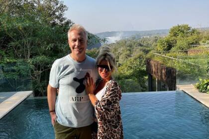 Flor Peña y Marley viajaron a Misiones para disfrutar de las Cataratas del Iguazú