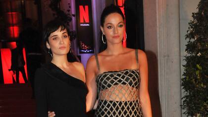 Flor Torrente junto a Oriana