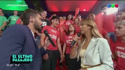 Flor Vigna y Nico Occhiato, una acertada dupla con espíritu teen para conducir El último pasajero