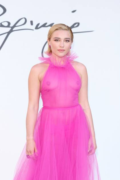 Florence Pugh y un vestido que generó mucha polémica