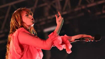 Florence Welch, en Lollapalooza Argentina