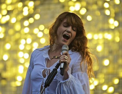 Florence Welch, al frente de Florence + the Machine, una de las visitas más esperadas