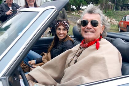 Florencia Aise, copiloto de Dotto. La artista plástica mendocina pintó, hace dos años, uno de los murales de El Refugio.