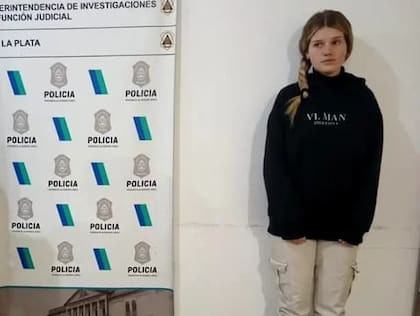 Florencia Alvite, la "Toretto" de La Plata, tras su detención