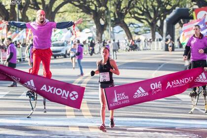 Florencia Borelli, última ganadora de los 21k de Buenos Aires