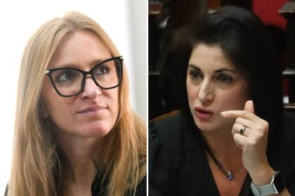 Florencia Carignano y Juliana Santillán protagonizaron un cruce en X.