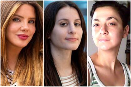 Florencia Freijo, Natalí Incaminato y Leonor Silvestri