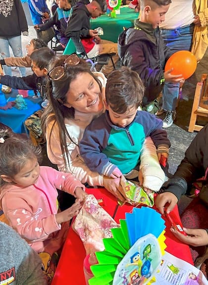 Florencia Marí creó hace 9 años la Asociación Civil Libertad Eterna, que brinda asistencia a niños y jóvenes en contextos de alta vulnerabilidad