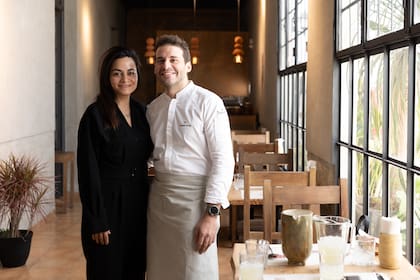 Florencia Nieva y Agustín Kuran son los creadores del restaurante