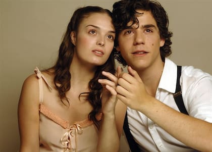 Florencia Otero y Fernando Dente, cuando protagonizaron Despertar de primavera