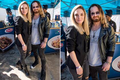 Florencia Otero y German Tripel en el espacio Barilla de Al Dente