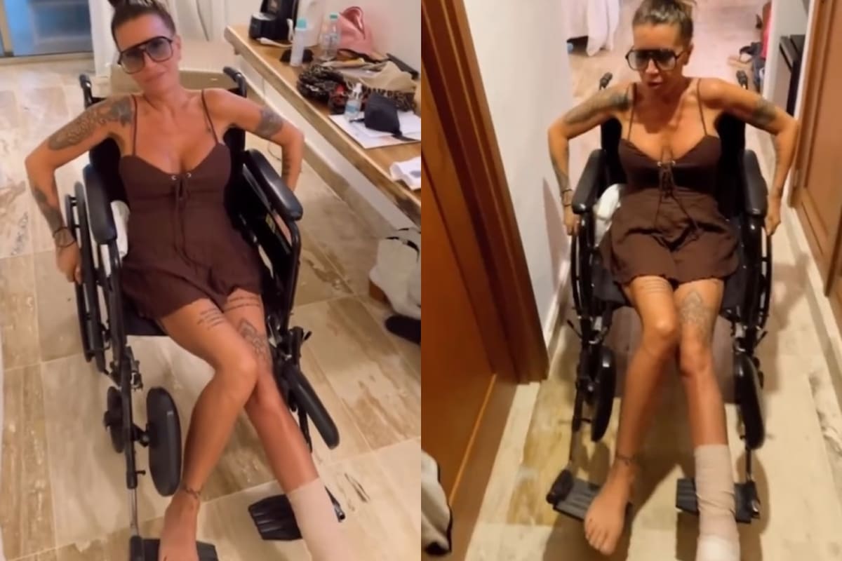 Florencia Peña se accidentó durante su viaje a República Dominicana: “Quebrada”
