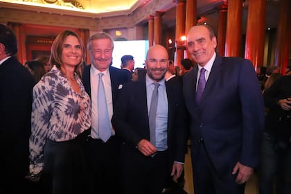 Florencia Peña, Cristiano Rattazzi, Amador Sánchez Rico y Guillermo Francos