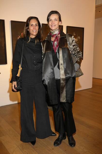 Florencia Perotti y la arquitecta Laura San Martín